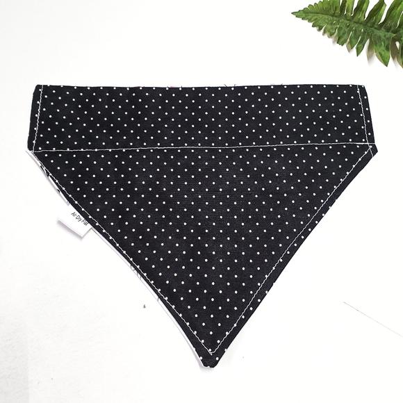 🐶 3 for $15 * Pablo Reversible Elegant Easter Bunnies Dog Collar - Picture 5 of 7